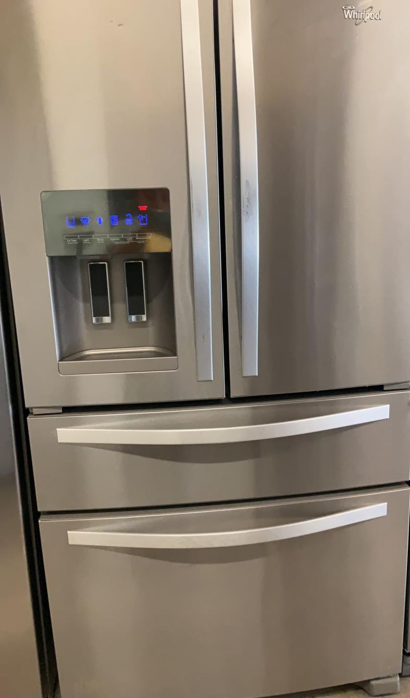 Whirlpool French Door Stainless Steel Fridge
