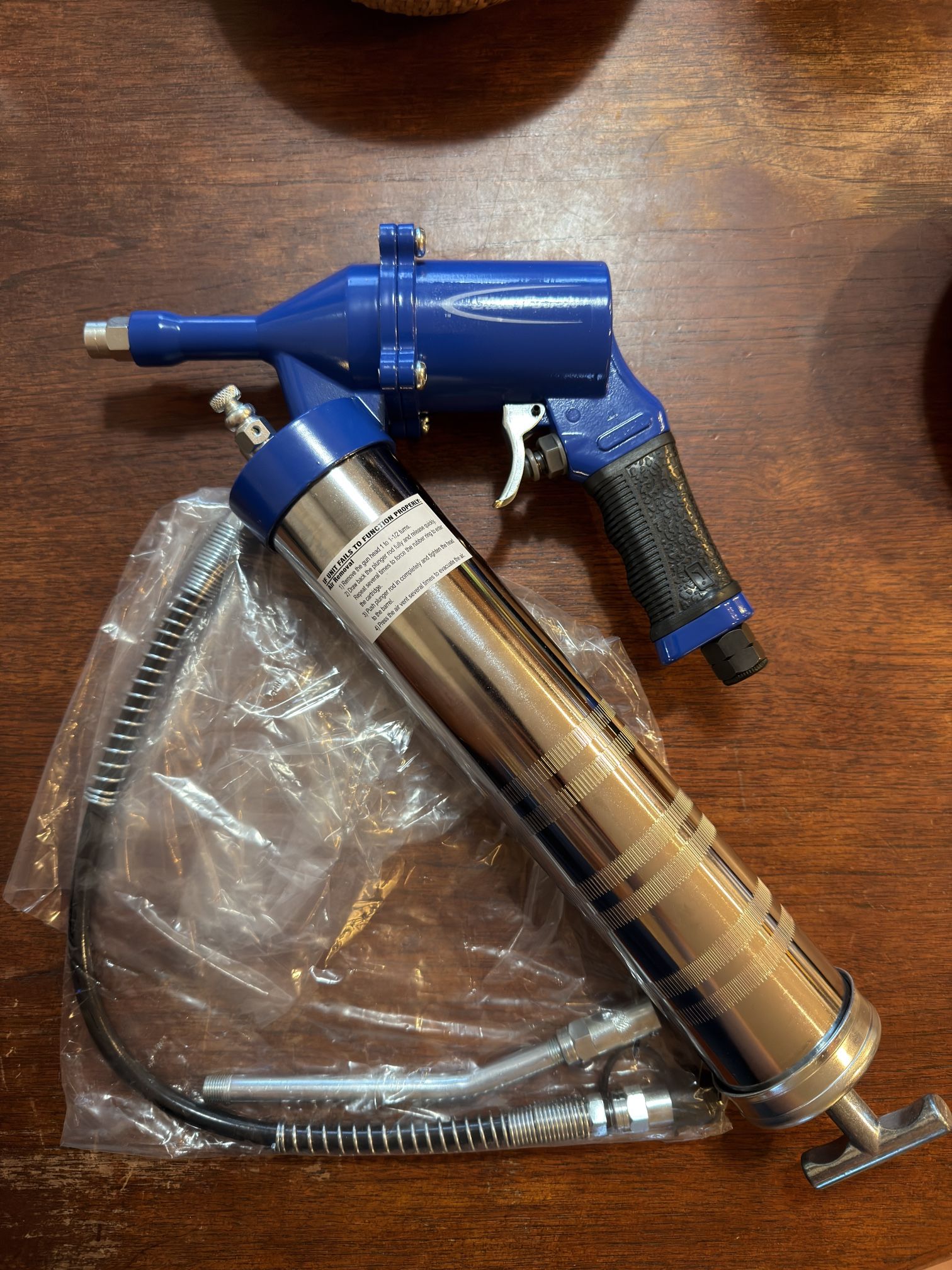 New Blue Point Snap On YA772B Air Grease Gun