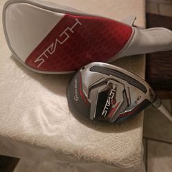 EXCELLENT CONDITION! WOMAN'S TAYLORMADE STEALTH 2 HD GOLF CLUB 4 HYBRID 
