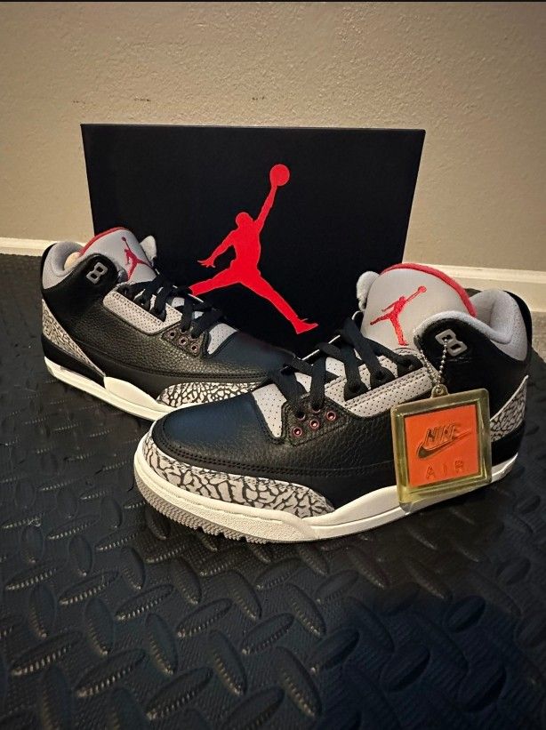 Jordan 3 black cement Size 11.5