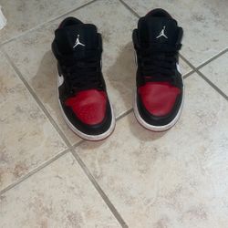 bred Jordan 1 lows