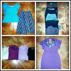 Women's clothing lot size 18 and 1x