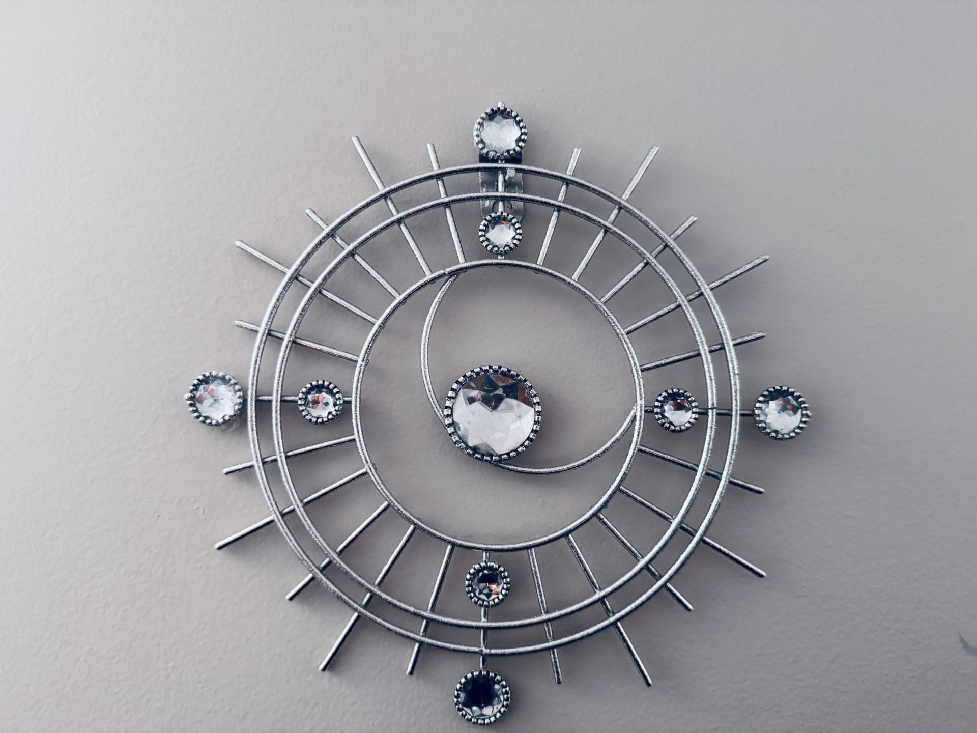 $20 For 5 Wall art , Silver