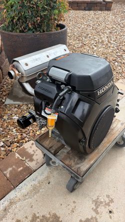 HONDA V TWIN 630CC ENGINE (NEEDS RINGS) 21 ORIGINAL HOURS