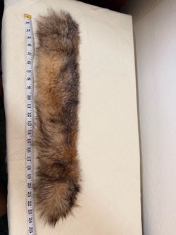 Vintage Real Fur Collar 24"