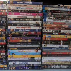 75 New/Sealed Dvd Movies & TV Shows ($25 For Everything)