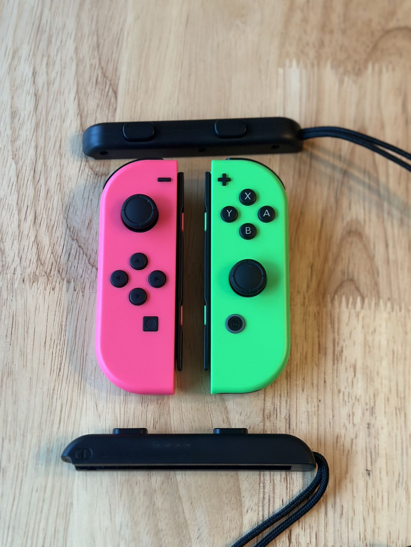 Joycons For Nintendo Switch Pink Green 