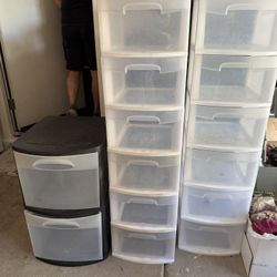 Plastic Organization Drawers 