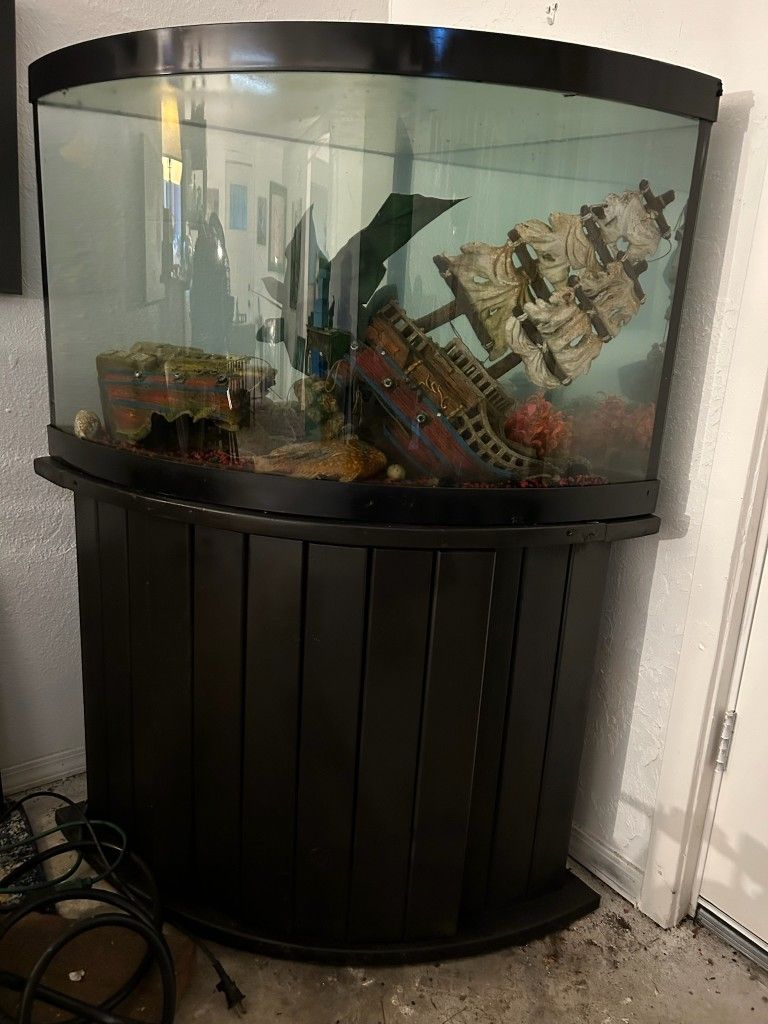 Tank, Accessories And Stand
