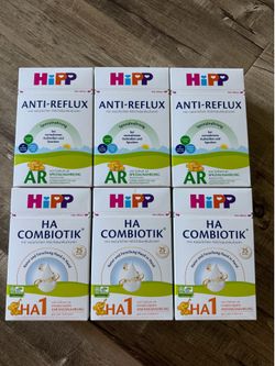 HIPP formula Anti Reflux and HA Combiotik- stage 1