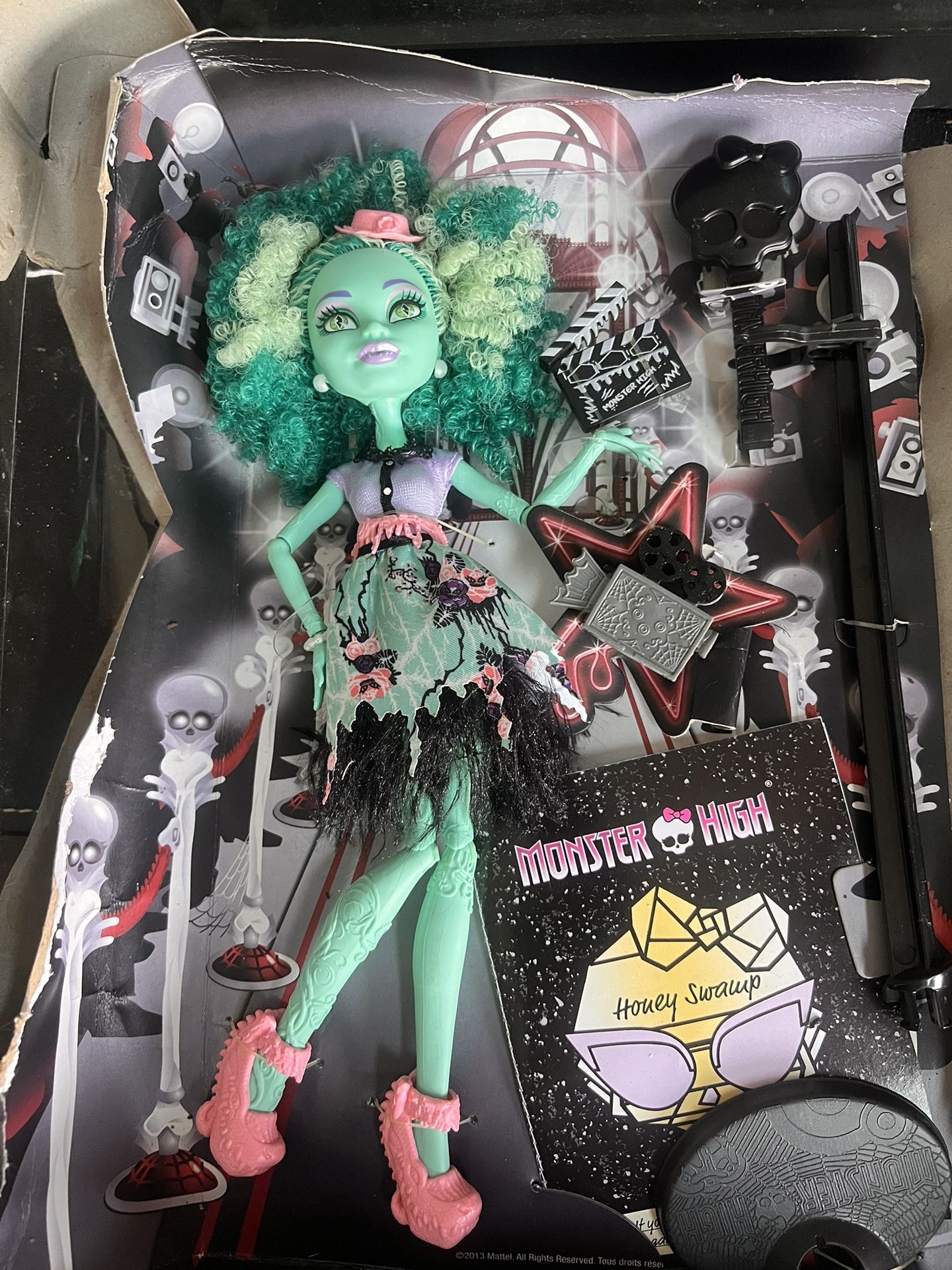 Honey Swamp Monster High Doll 2013-2014