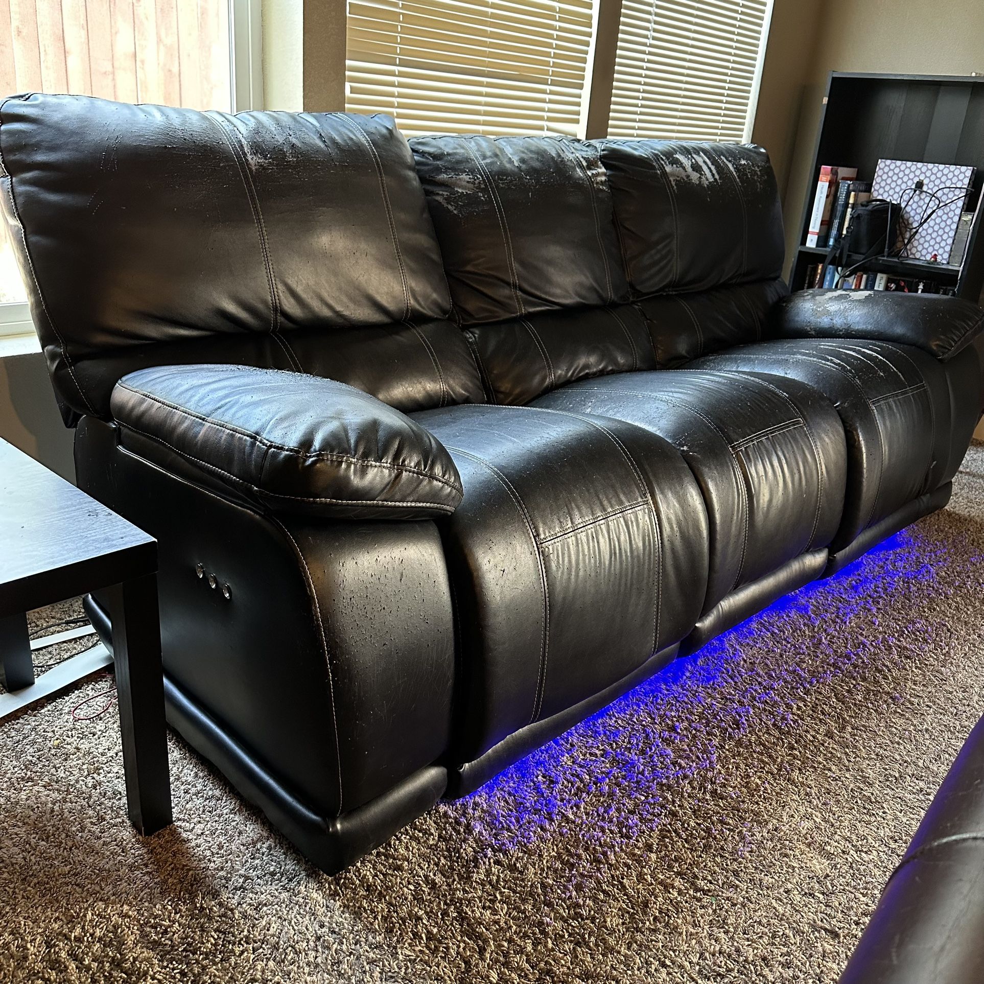 LED Power Reclining Couch for Sale in Boise, ID OfferUp