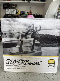 Saris SuperBones 3-Bike Rack – NEW in Box – Premium Lightweight Rack