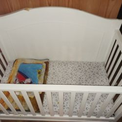 Brand New White Baby Crib