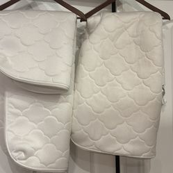Newton Mini Crib(37.75" x 23.75" (portable crib) extra mattress covers $30 EACH or both $45