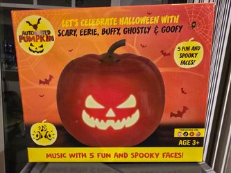 Halloween pumpkin with music and animation