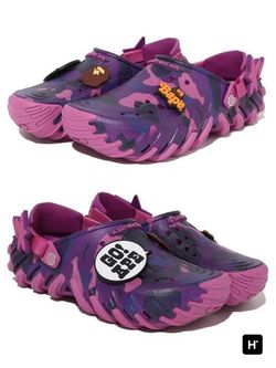 Bape x Crocs Purple Size 10