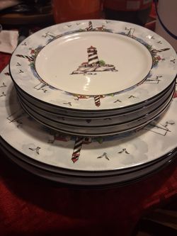 Lighthouse Dish Set
