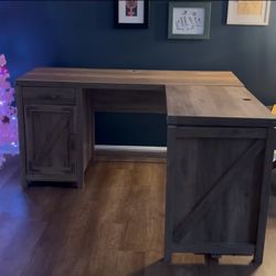 Cottage Grove 60" W L Shaped Computer Desk Bush Furniture