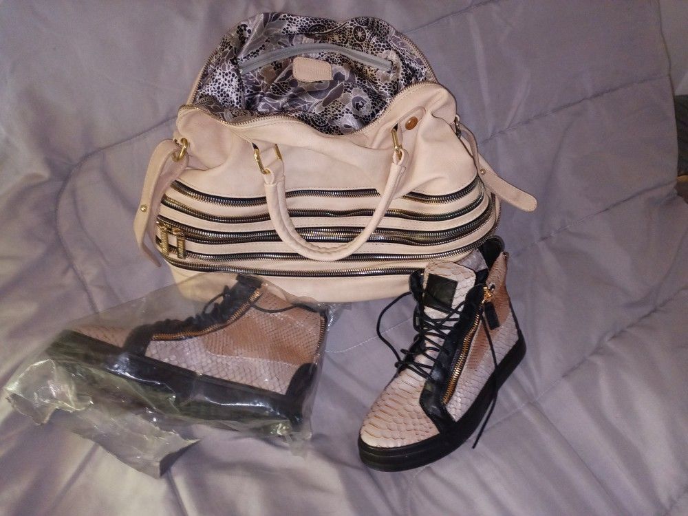 Women's Bag And Shoes Combo