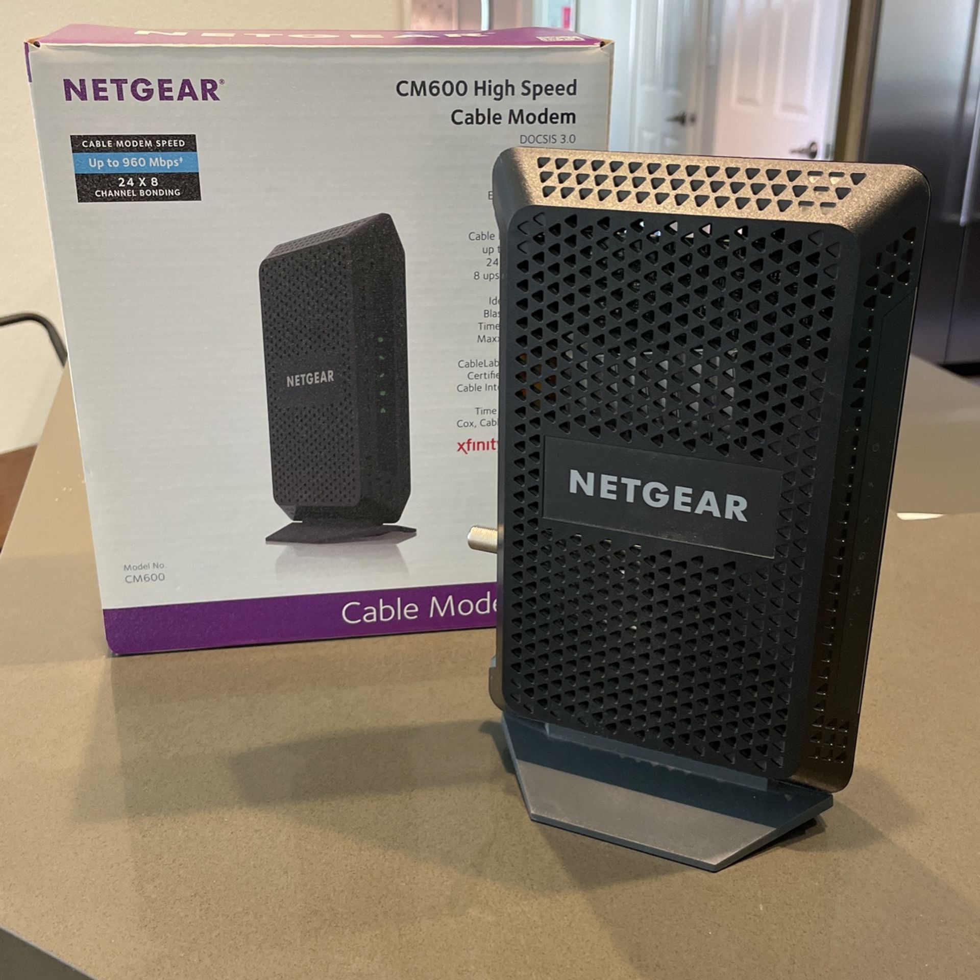 Netgear CM600 High Speed Cable Modem