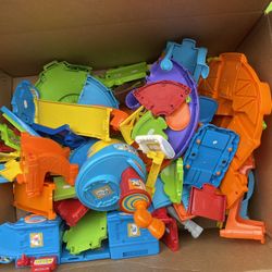 Large Box Of vtech Go Go Smart Wheels