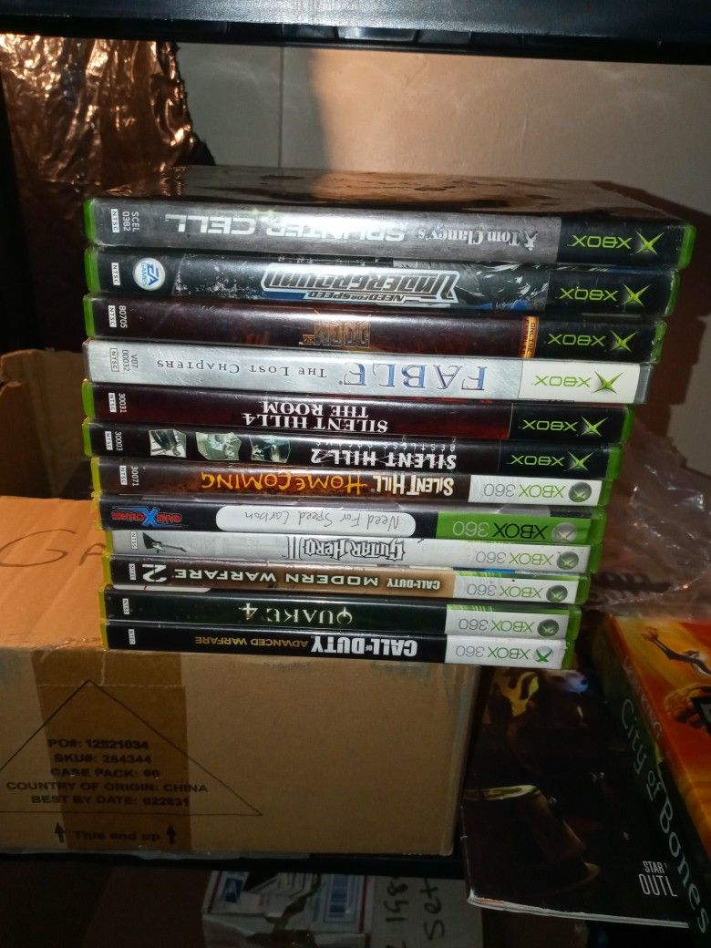 Xbox Original And Xbox360 LOT!!! BEST TITLES