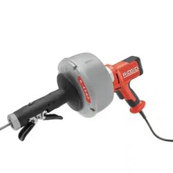 RIDGID K-45AF-5 Drain Cleaning Autofeed Snake Auger Machine with C-1 5/16 in. x 25 ft. Inner Core Cable