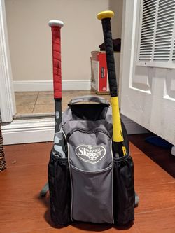 Baseball bat Bookbag