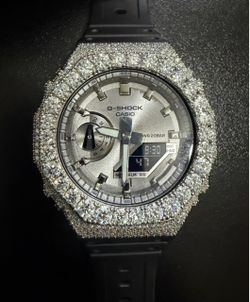 Casio G Shock GA 2100 VVS Moissanite Bezel Only