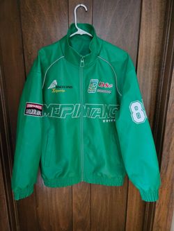 LAP 85 green Racing Jacket sz L