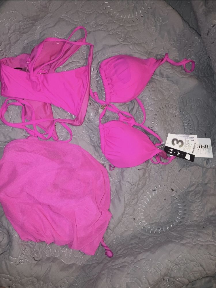 Tinibikini, Pink, Size Small