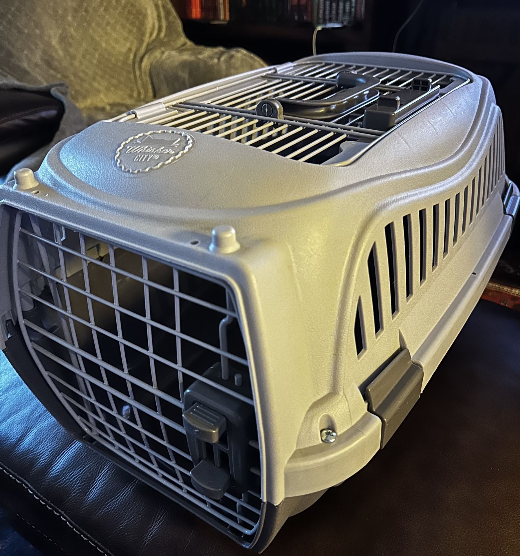 Whisker City Two Door Top Load Portable Kennel