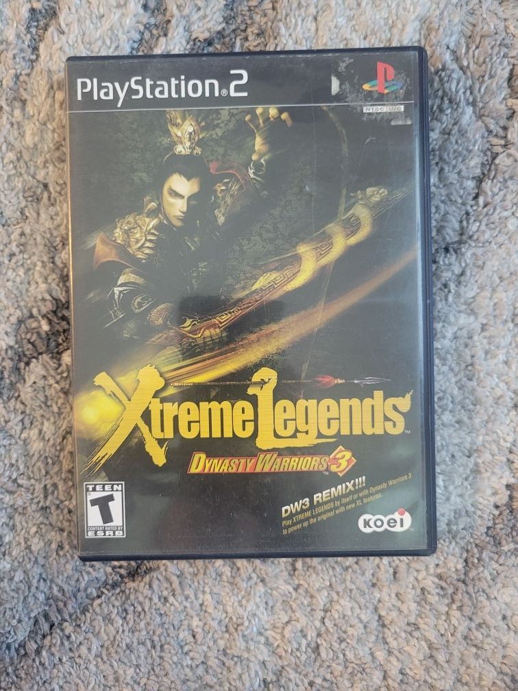 Ps2 Dynasty Warriors 3 Xtreme Legends
