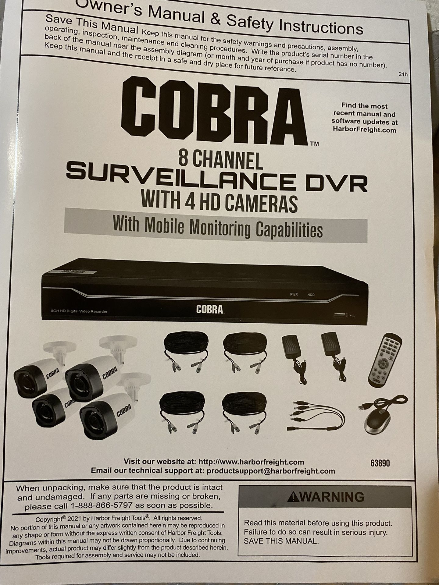 Cobra Surveillance  Dvr