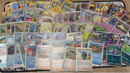 Pokémon Card Lot - 125+ Cards w/ 25 Holos & Reverse Holos