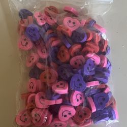 Mini Heart Erasers