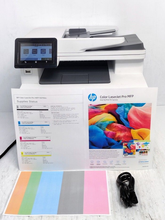 HP LaserJet Pro MFP M479FDW All-in-One Wireless Color Laser Printer, Pg 37139