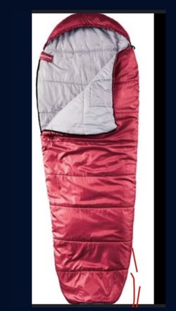 Field & Stream Sleeping Bag Sportsman 30 Degree Youth Mummy Bag 84x33x24. 2.5lbs