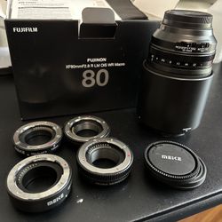 Fujifilm 80mm XF f2.8 R LM OIS WR Macro Lens