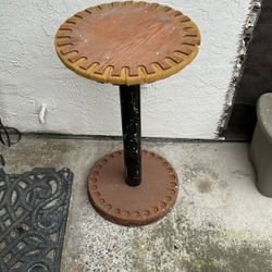 Antique Swivel Fishing Rod Stand 