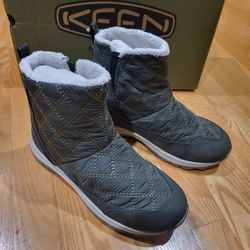 KEEN Womens Terradora 2 Wintry Pull On Insulated Waterproof Snow Boot Size 6.5 M