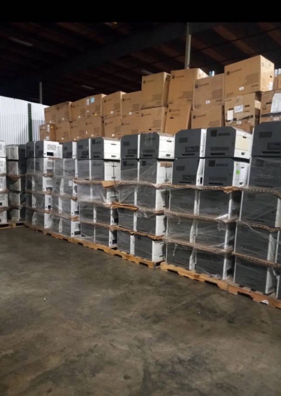 Lot Of 50 Lexmark MS810n HP Laser Printers All Come With Power Cords