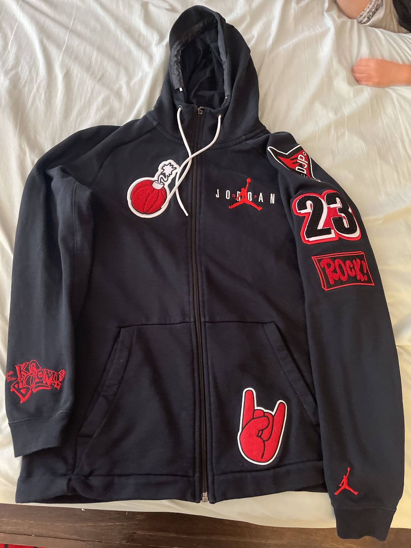 Nike Jordan 7 Doernbecher Hoodie Jacket Size L🔥