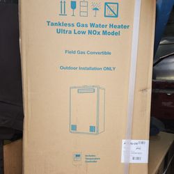 New Tankless wh