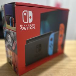 Nintendo Switch - Neon Blue and Neon Red Joy-Con