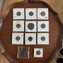 Civil War Coins Tokens 