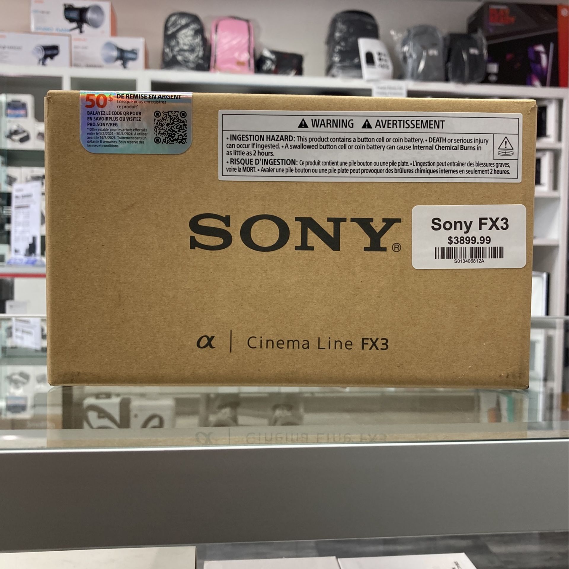 Sony FX3 Cinema Camera