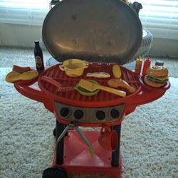 Kids Play Grill With Accessories Included