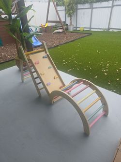 Toddler clambing set